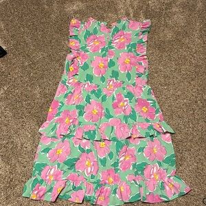 Staccato flower dress